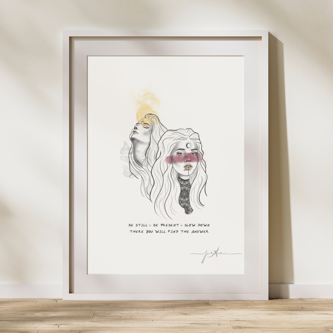 Be- Fine Art Print
