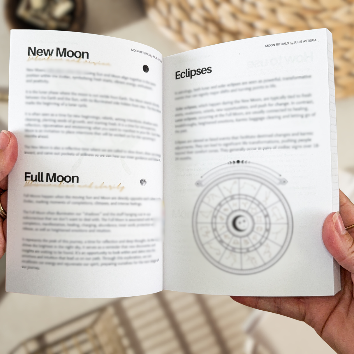 New Moon and Full Moon Rituals Timeless Journal