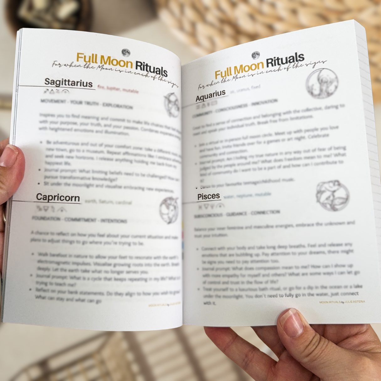 New Moon and Full Moon Rituals Timeless Journal
