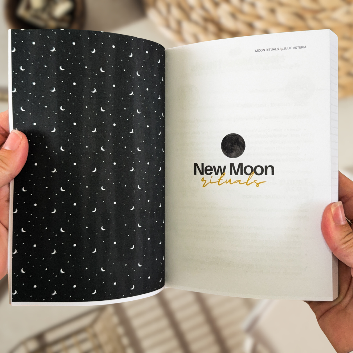 New Moon and Full Moon Rituals Timeless Journal