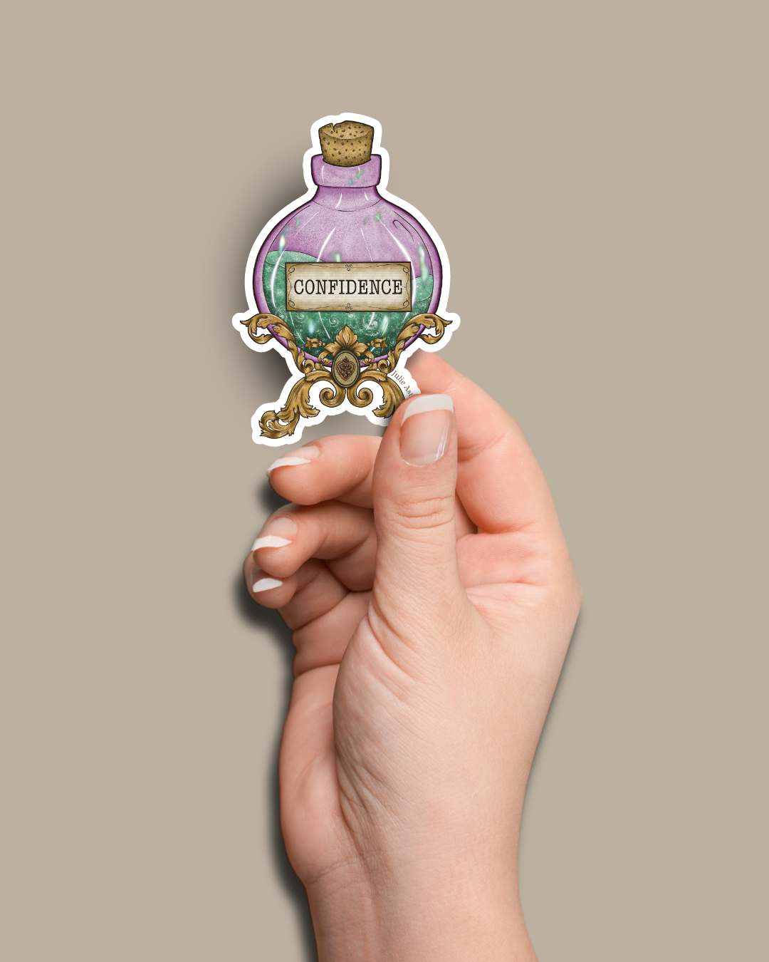 Potion Sticker – Confidence Spell
