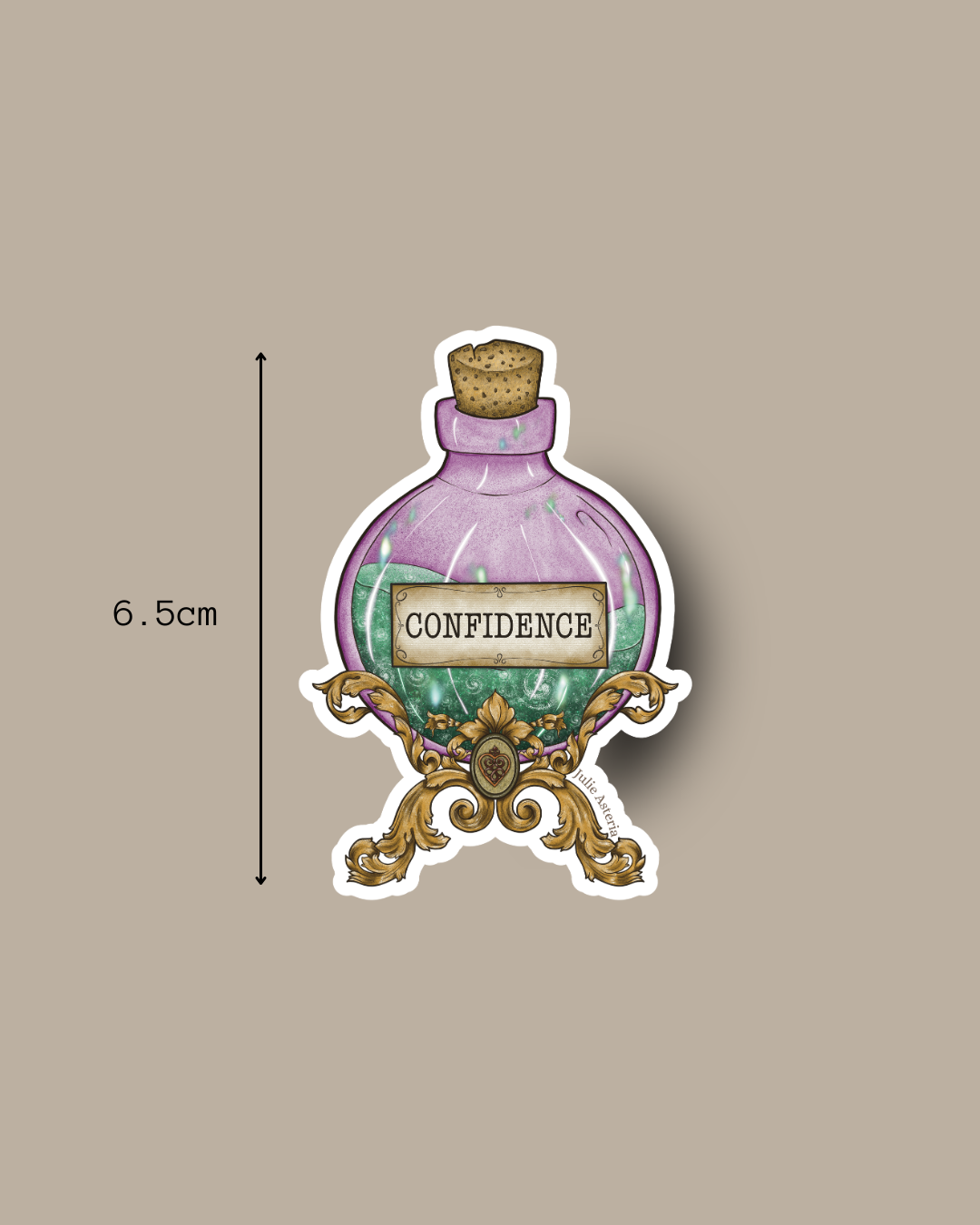 Potion Sticker – Confidence Spell
