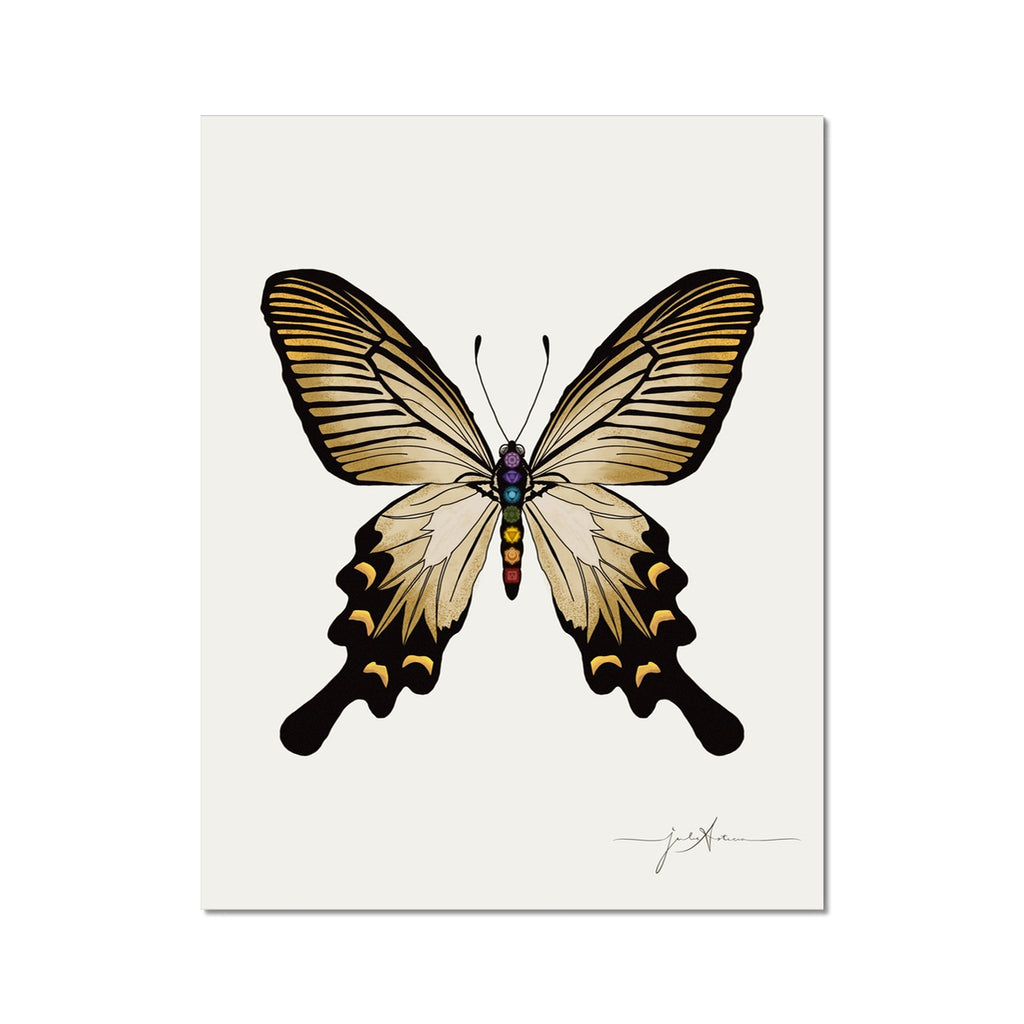 Chakra Butterfly Fine Art Print