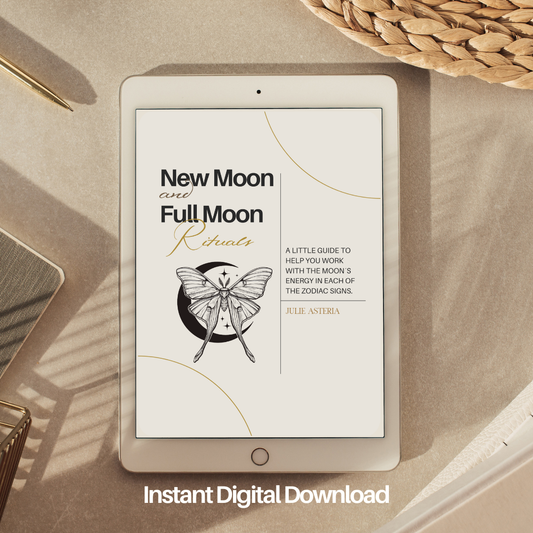 New and Full Moon Rituals. Digital Download