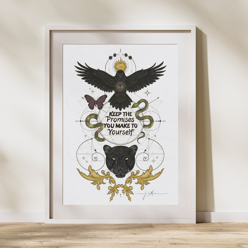 Keep Your Own Promises Fine Art Print