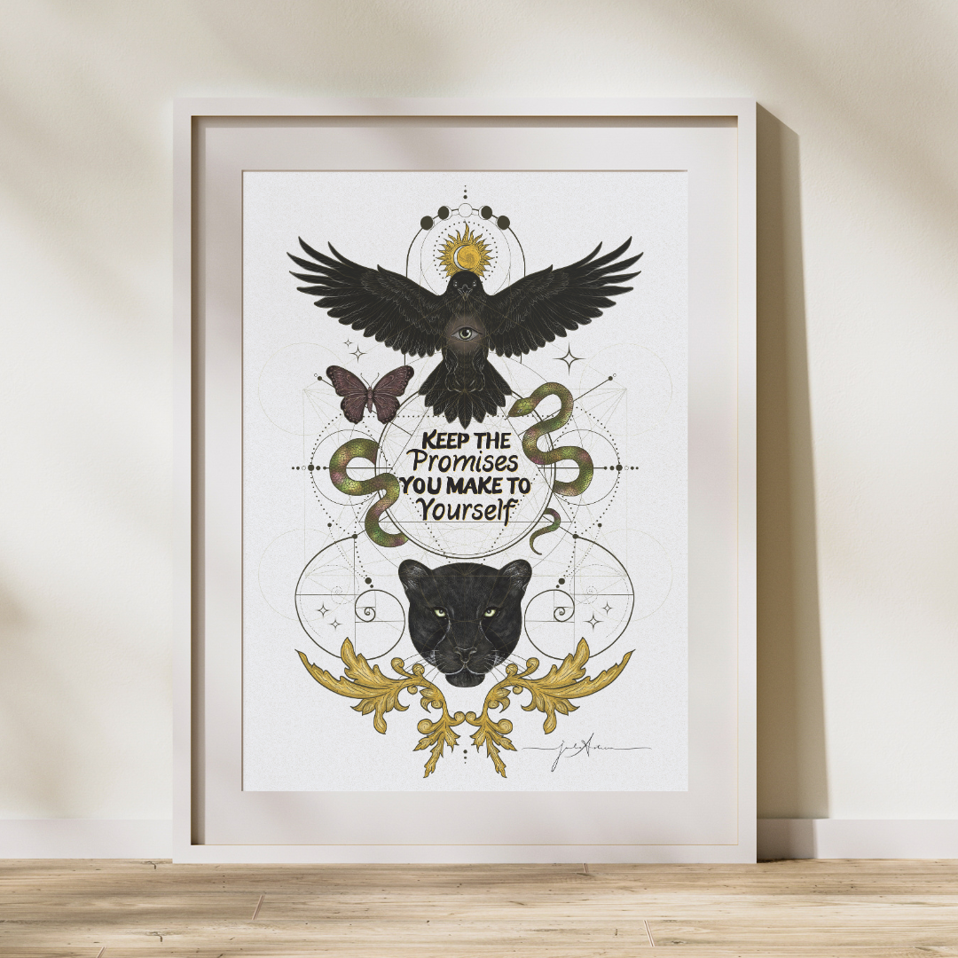 Keep Your Own Promises Fine Art Print