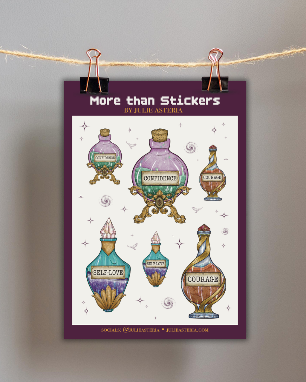 Potion Spells - Sticker Sheet