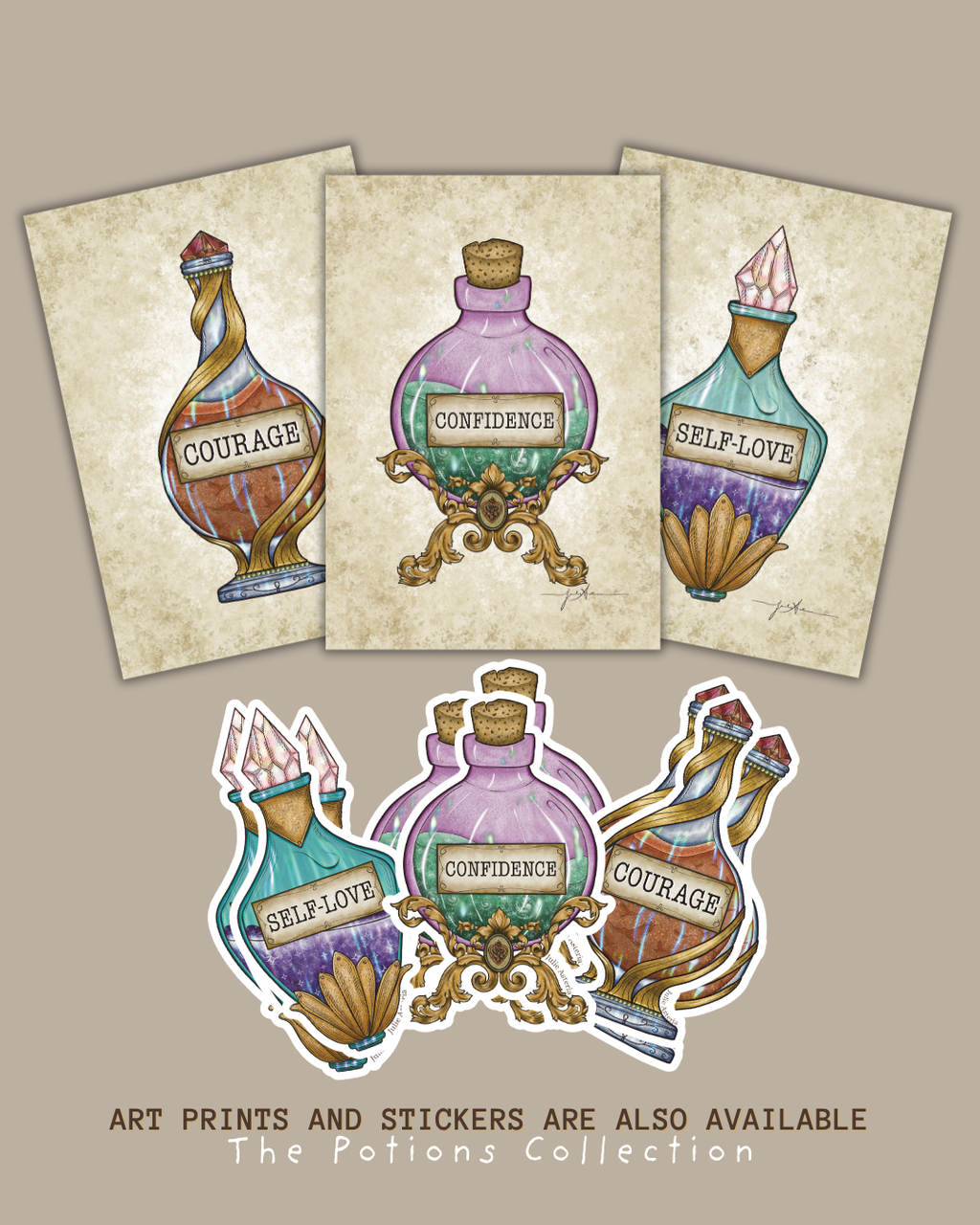 Potion Spells - Sticker Sheet