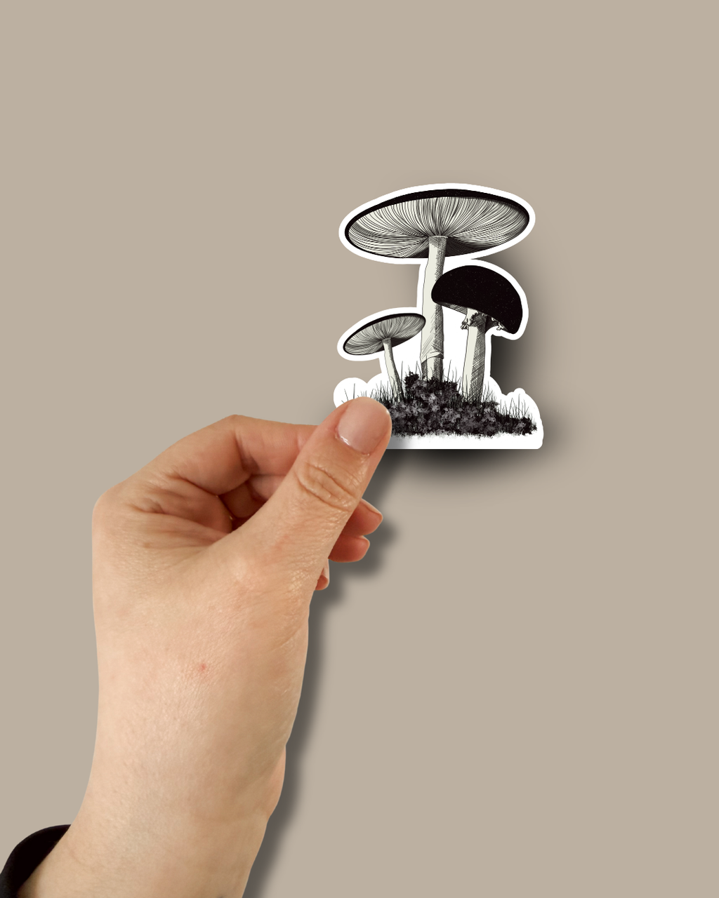 Mushrooms Sticker