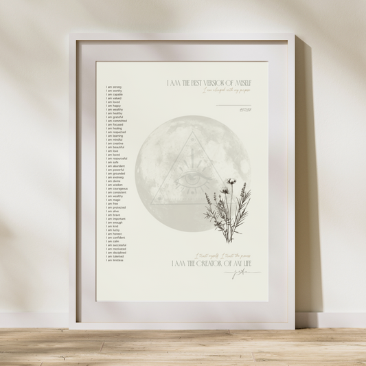 I am -Fine Art Print