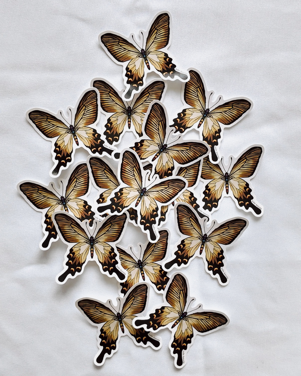 Chakra Butterfly Sticker