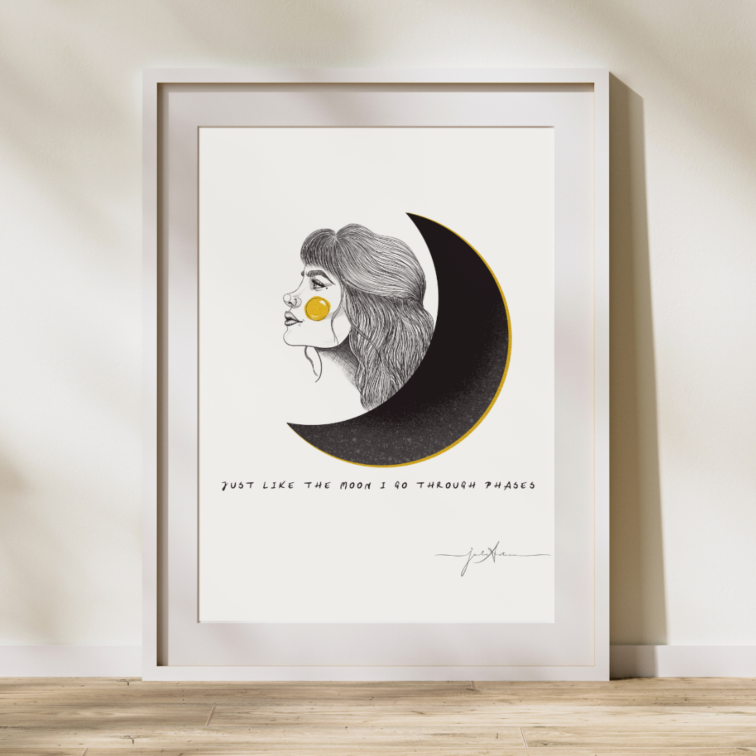 Just like the Moon- Fine Art Print
