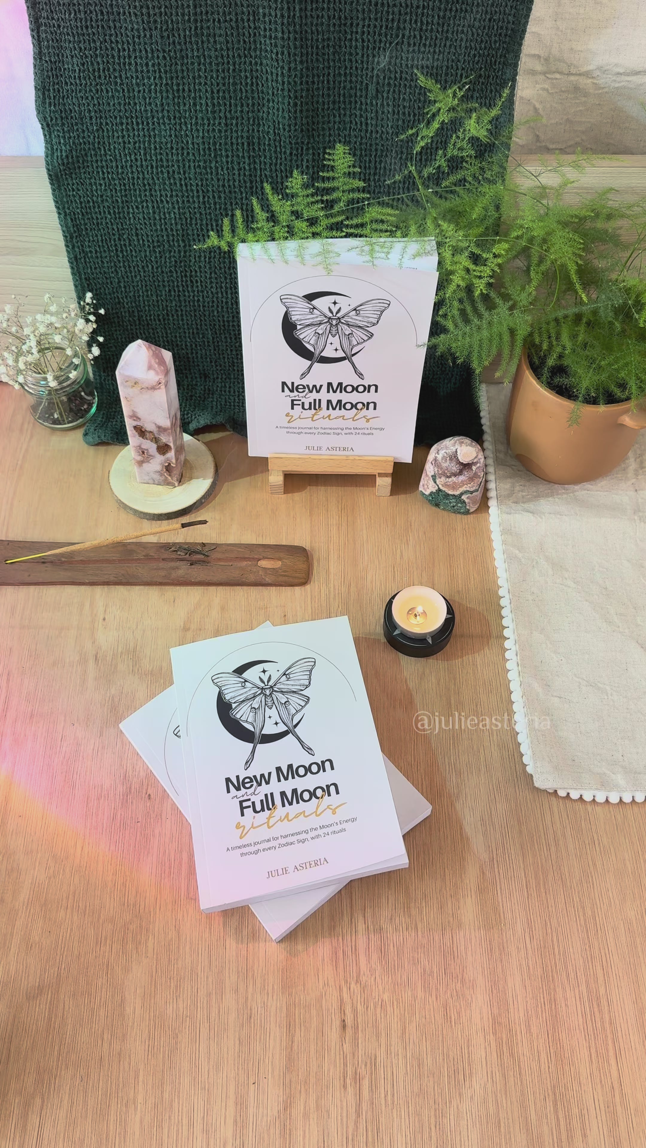 New Moon and Full Moon Rituals Timeless Journal